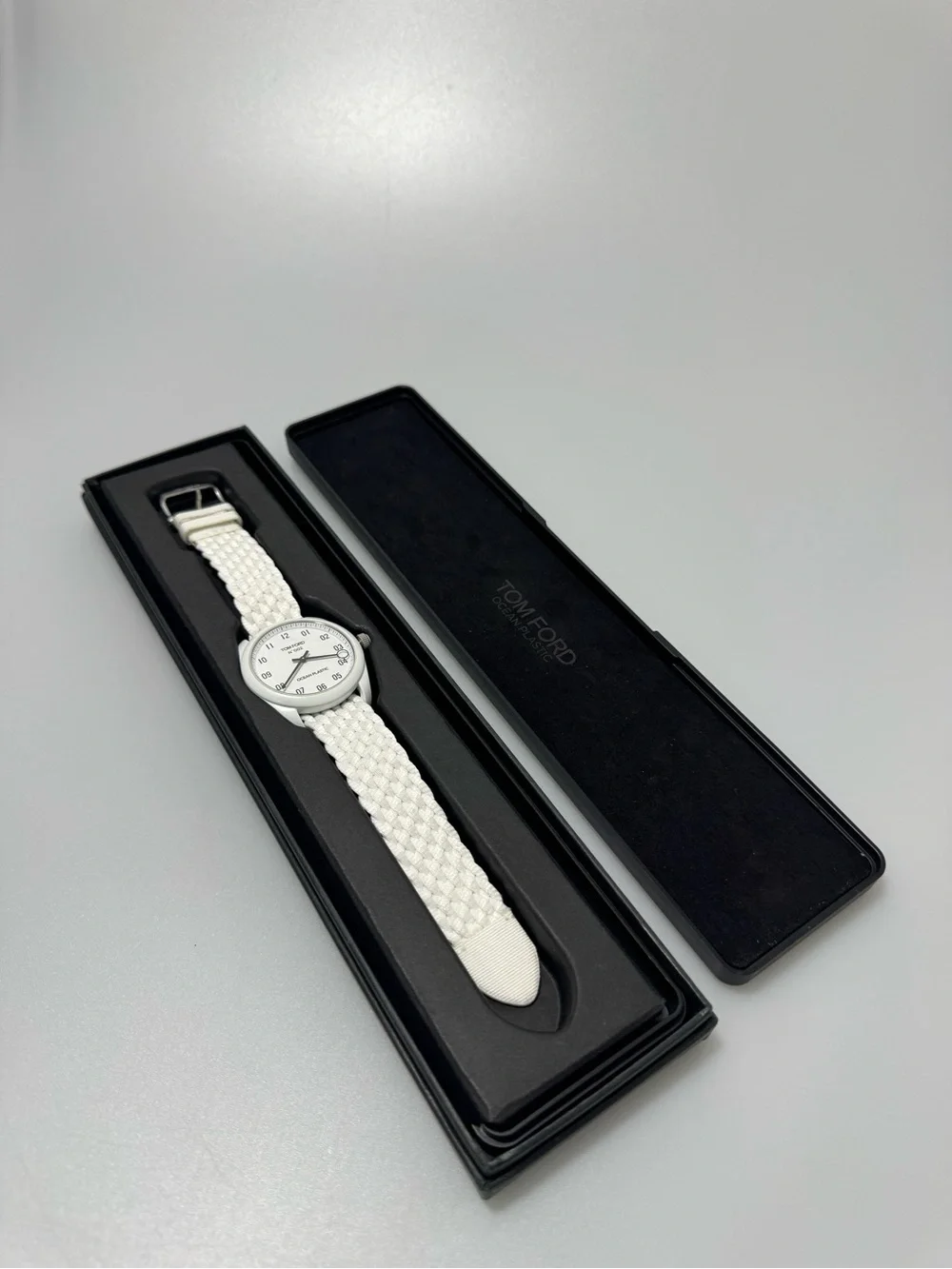 Tom Ford Ocean Plastic Watch 002 White